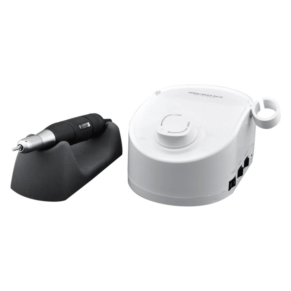 Фрезер для манікюру Micro-NX 201n білий ручка-170P — фото 1