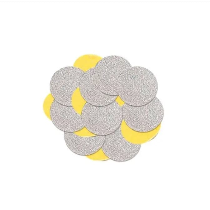 Сменный файл круглый тонкий (диаметр 20мм) 80 грит, 50 шт — фото 1