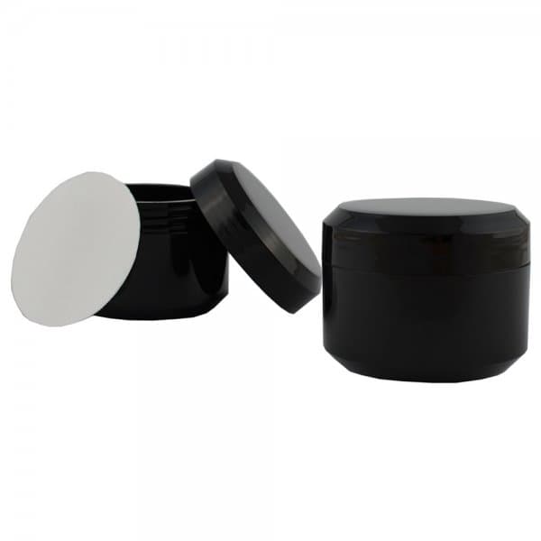 Банка пустая Агат черная, 50 мл — фото 1