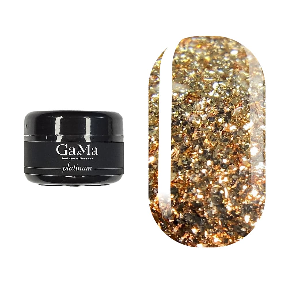Жидкая фольга Ga&Ma Champagne, 5 г — фото 1