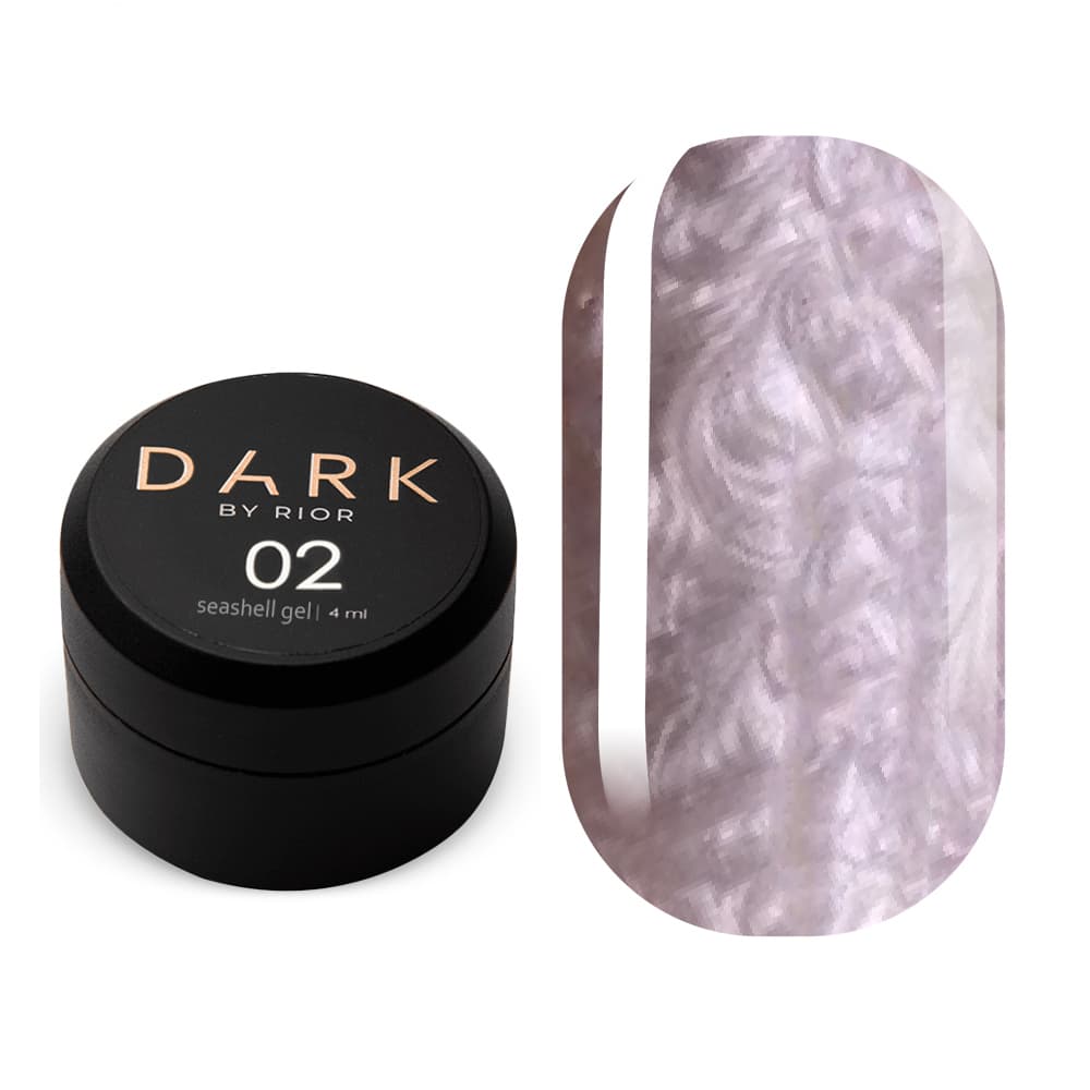 Dark Seashell Gel 02, 4 мл — фото 1