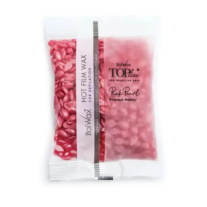 Воск в гранулах ItalWax Розовая жемчужина, 100 г. — фото 1