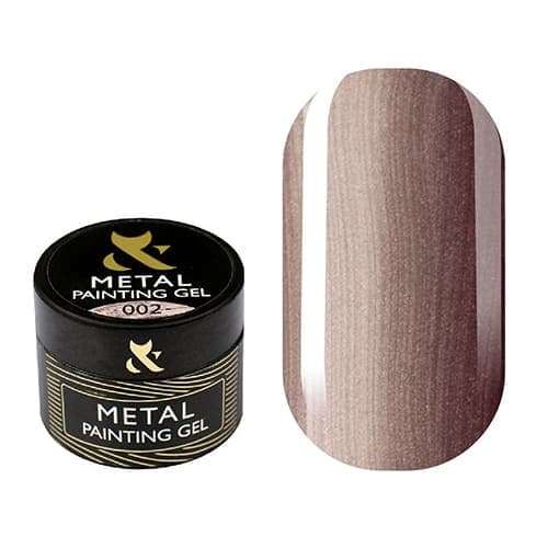 Гель-фарба F.O.X painting gel №2 рожева, 5 мл — фото 1