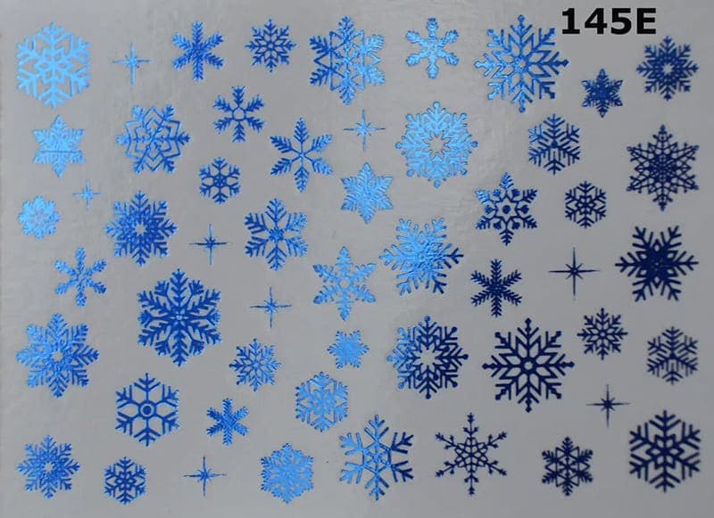 Слайдер Дизайн New Max 145E (синяя фольга) Новый год — фото 1