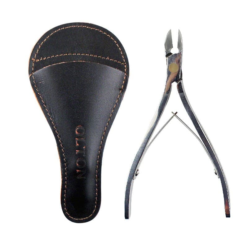 Нашкірниці для кутикули Olton топірець малий розмір X+чохол (шкіра) — фото 1