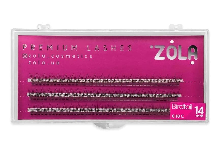 Вії-пучки ZOLA Birdtail (14mm) — фото 1