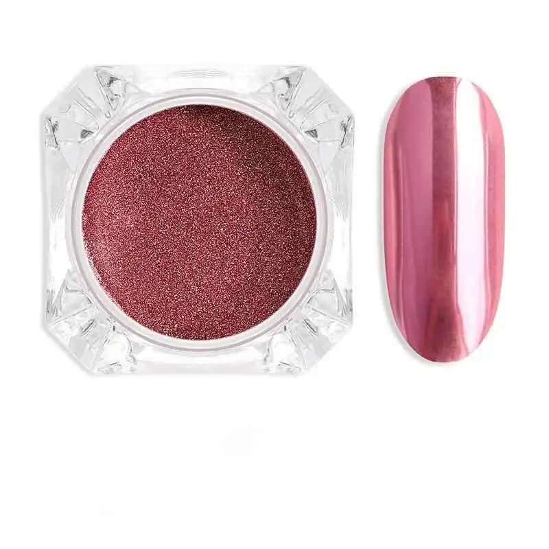 Втирка металлик, розовая — фото 1