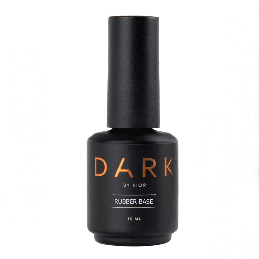 DARK Rubber Base, 15 мл, с кистью — фото 1