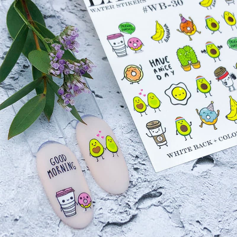 LAQUE слайдер дизайн для нігтів WB-30 — фото 1