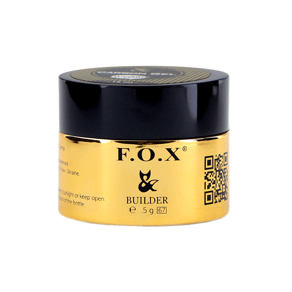 Гель для ремонту нігтьової пластини F.O.X. Carbon Gel Masha Create, 5 мл — фото 1