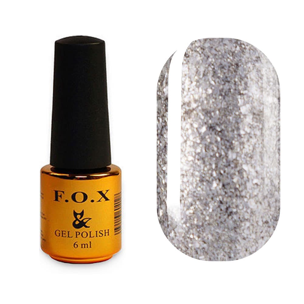 F.O.X гель-лак Gold Brilliance №001, 6 мл — фото 1