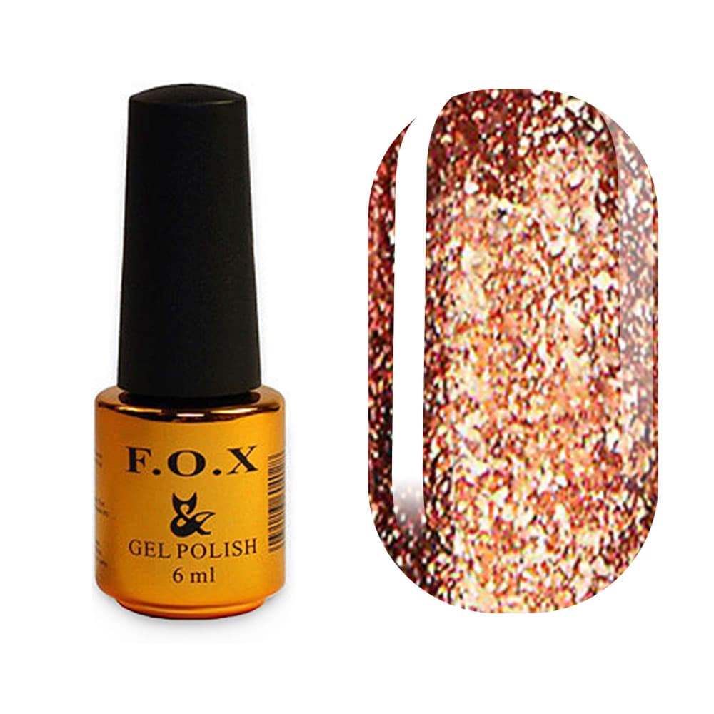 F.O.X гель-лак Gold Brilliance №007, 6 мл — фото 1