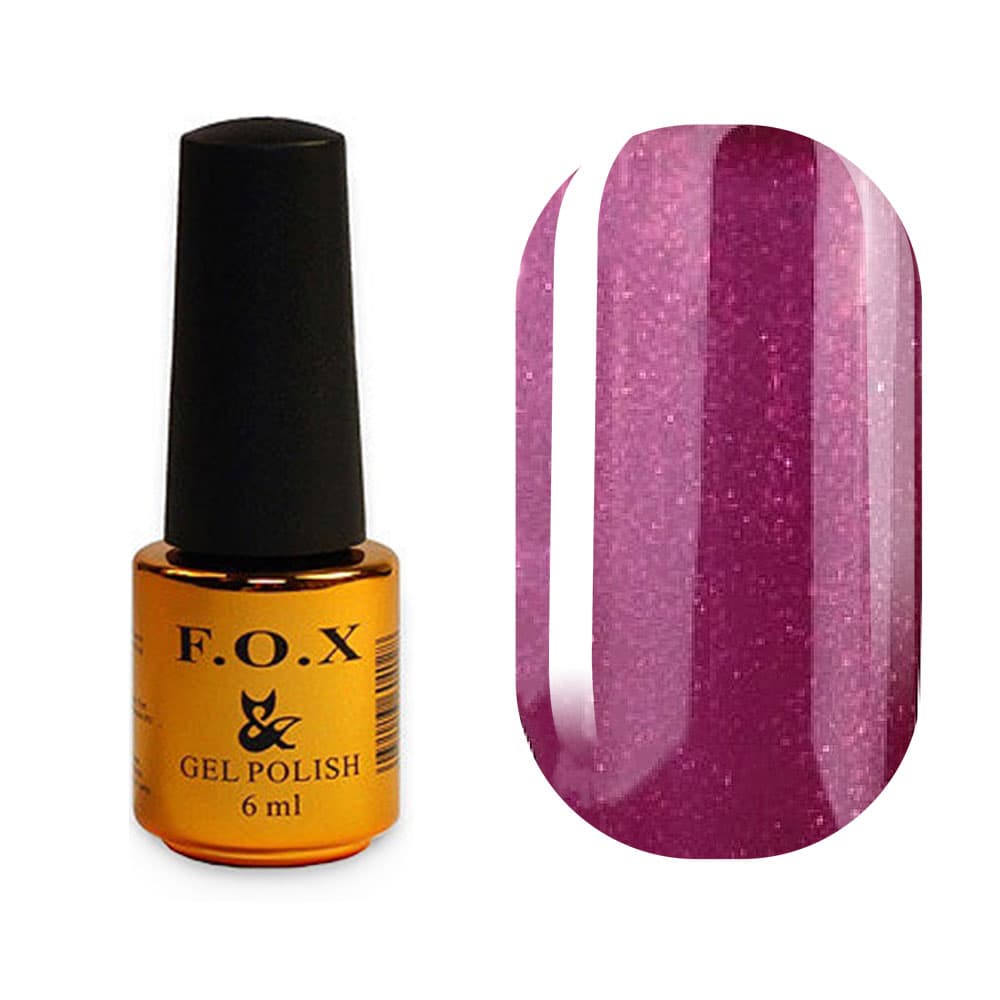 F.O.X gel-polish gold Pigment 163, 6 ml — фото 1