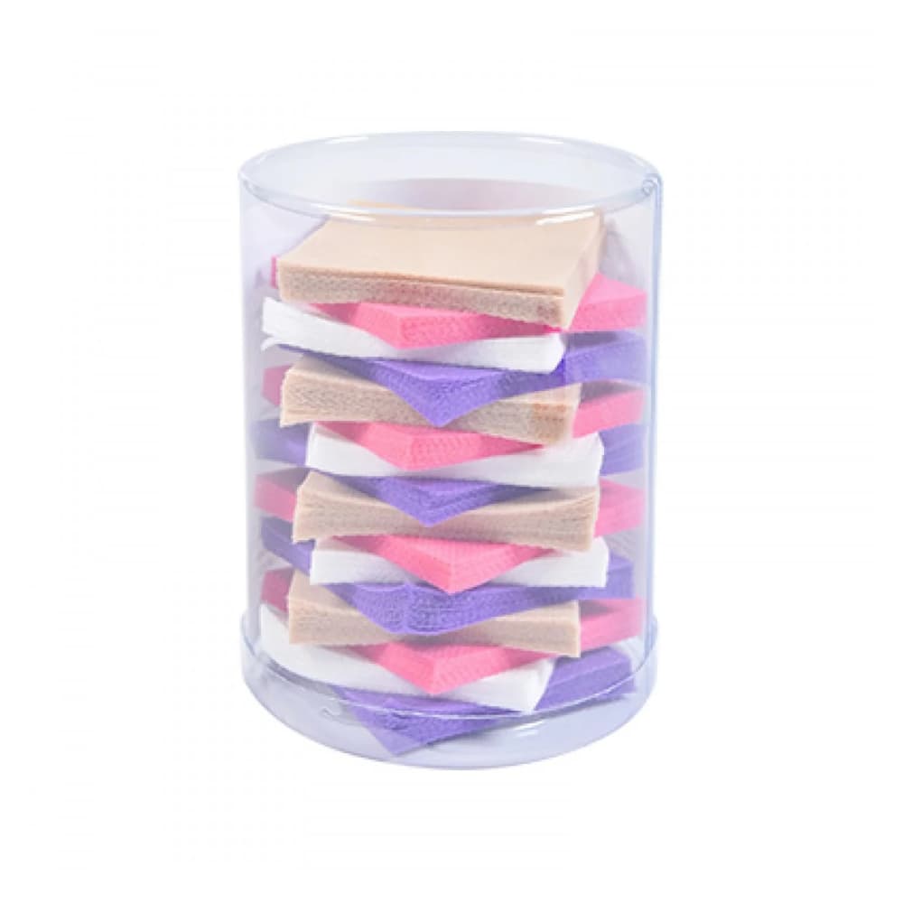 Серветка безворсова у склянці 6/6 кольорові, Doyli — фото 1