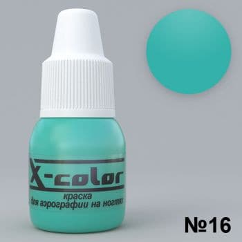 Краска для аэрографа X-Color мята №16, 6 мл — фото 1
