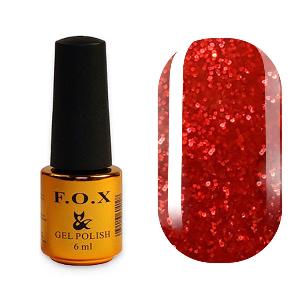 F.O.X gel-polish gold Pigment 073, 6 ml — фото 1
