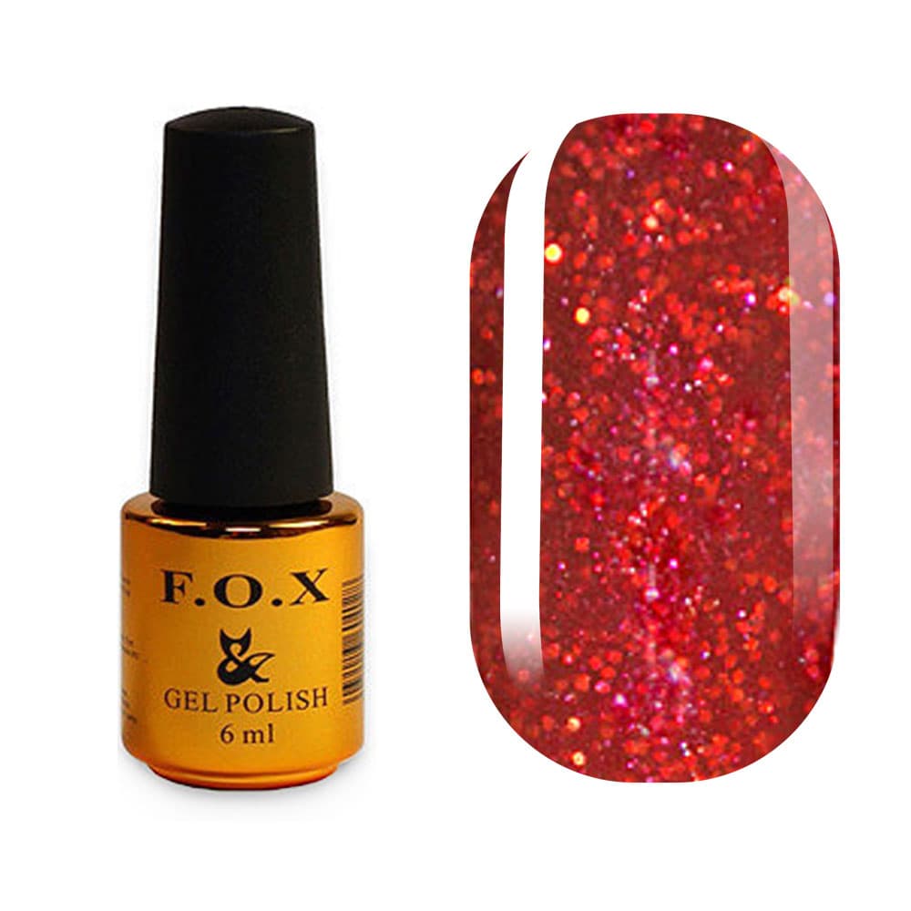 F.O.X гель-лак Gold Pigment №075, 6 мл — фото 1