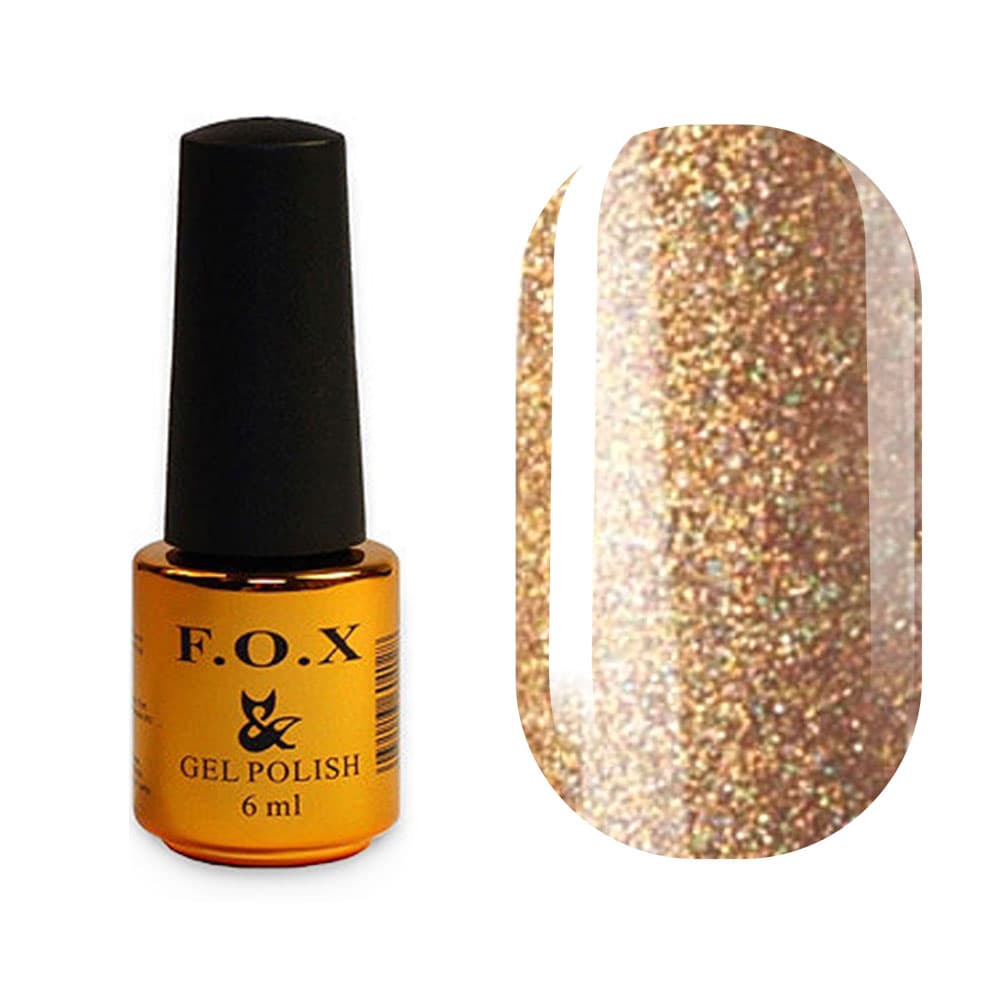 F.O.X гель-лак Gold Pigment №110, 6 мл — фото 1