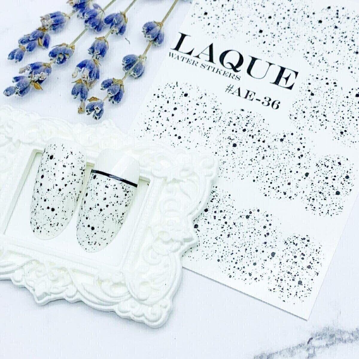 LAQUE слайдер дизайн для нігтів AE-36 — фото 1