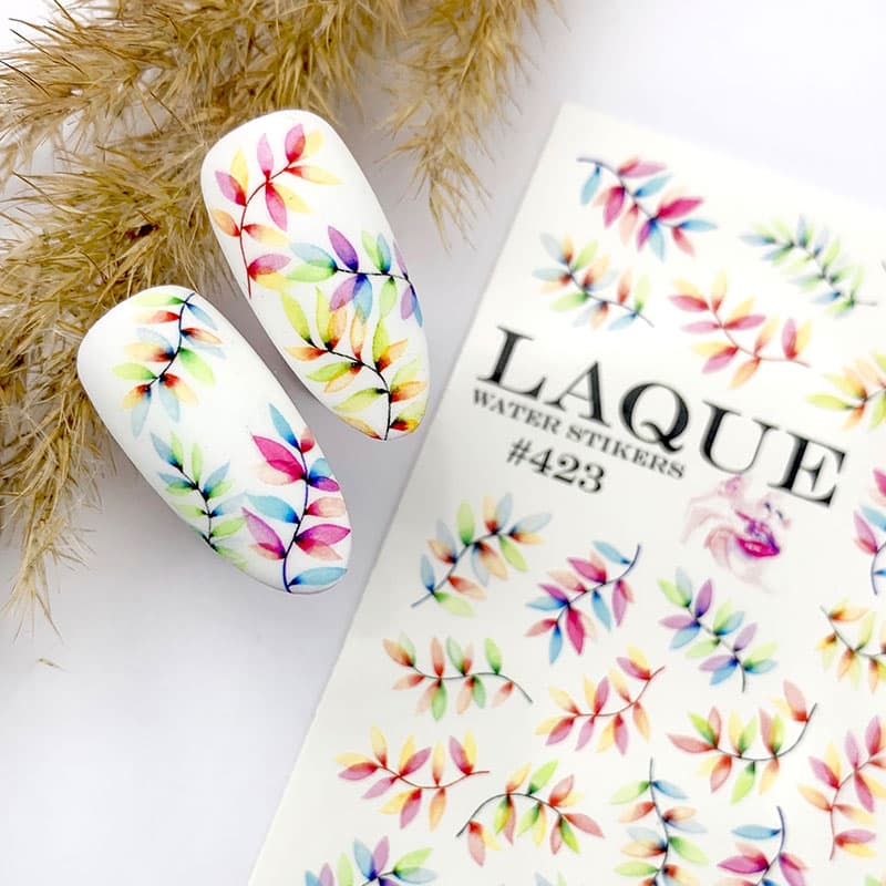 LAQUE слайдер дизайн для нігтів №423 — фото 1