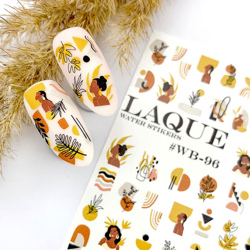 LAQUE слайдер дизайн для ногтей №WB-96 — фото 1