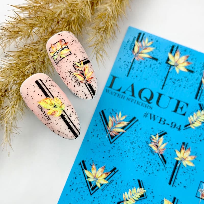 LAQUE слайдер дизайн для ногтей №WB-94 — фото 1