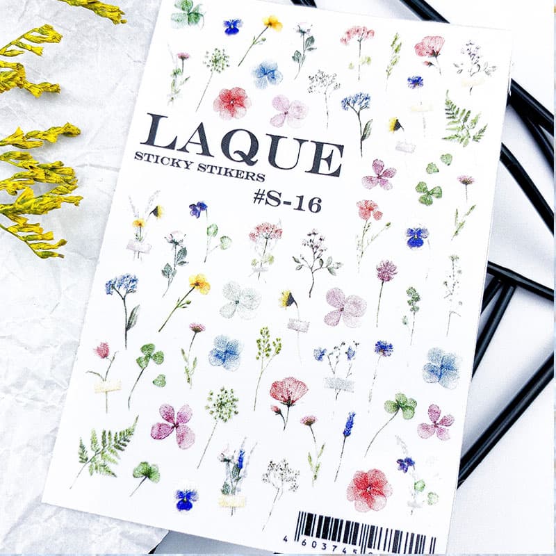 LAQUE слайдер дизайн для ногтей №S-16 — фото 1