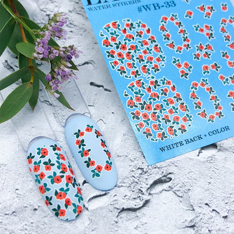 LAQUE слайдер дизайн для нігтів WB-33 — фото 1