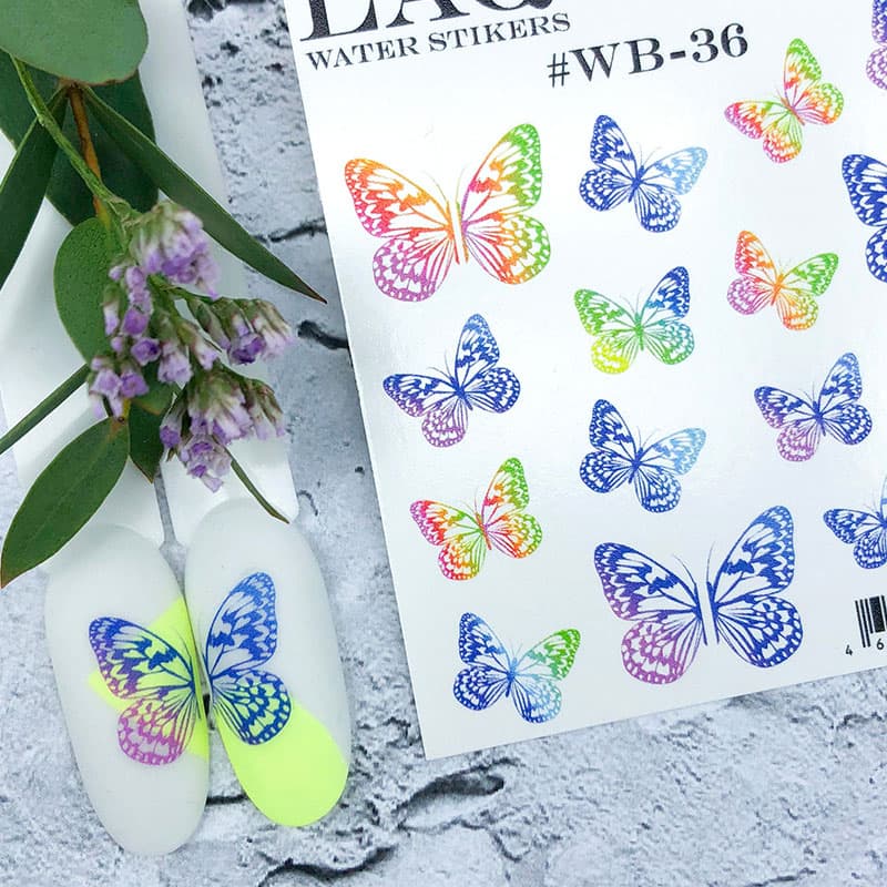 LAQUE слайдер дизайн для ногтей WB-36 — фото 1