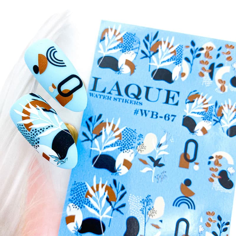 LAQUE слайдер дизайн для ногтей WB-67 — фото 1