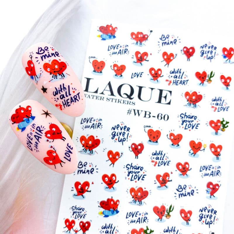 LAQUE слайдер дизайн для нігтів WB-60 — фото 1