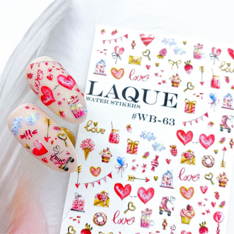 LAQUE слайдер дизайн для нігтів WB-63 — фото 1