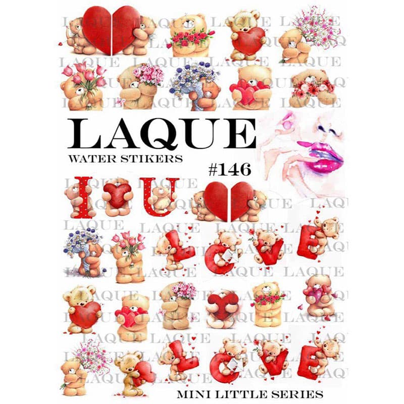 LAQUE слайдер дизайн для нігтів № 146 — фото 1