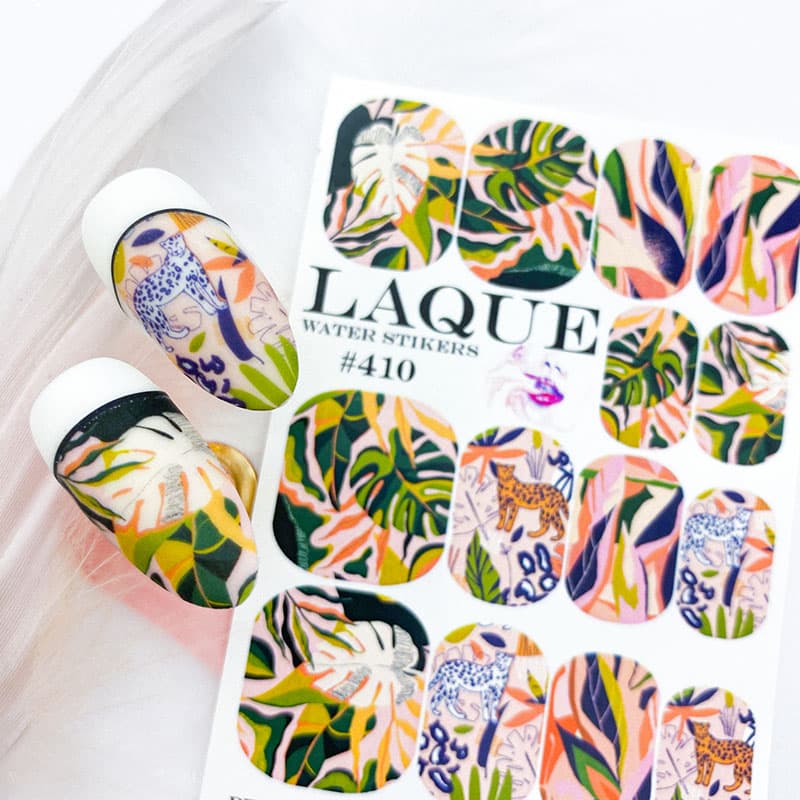 LAQUE слайдер-дизайн для ногтей № 410 — фото 1