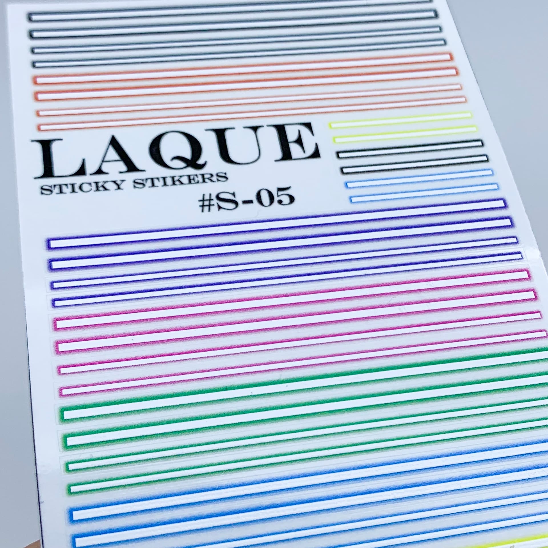 LAQUE слайдер дизайн для ногтей S-05 — фото 1