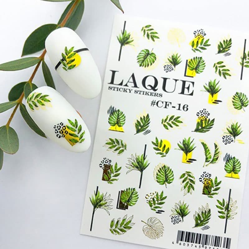 LAQUE слайдер-дизайн для ногтей № CF-16 — фото 1