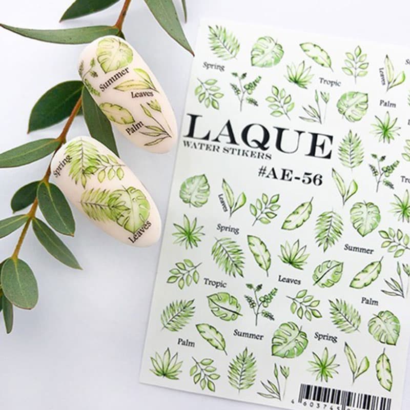 LAQUE слайдер дизайн для нігтів № AE-56 — фото 1