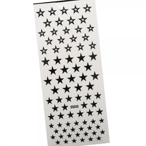 Наклейки на нігті зірочки NailApex — фото 1