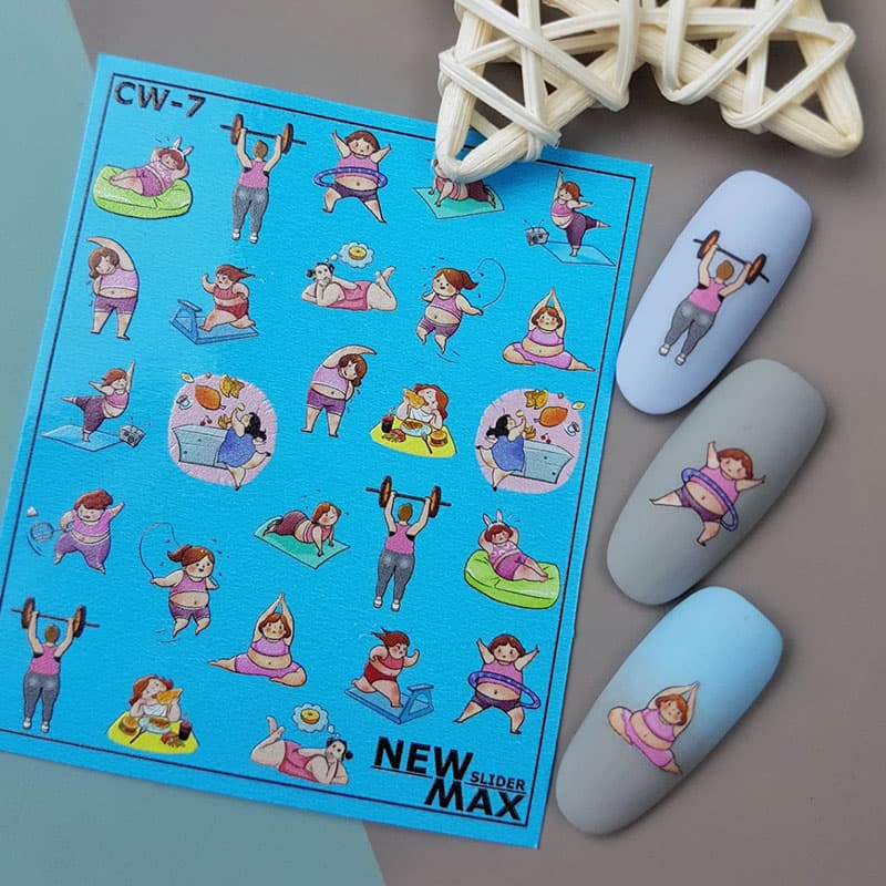 Слайдер-дизайн New Max CW-7 (color + white) — фото 1