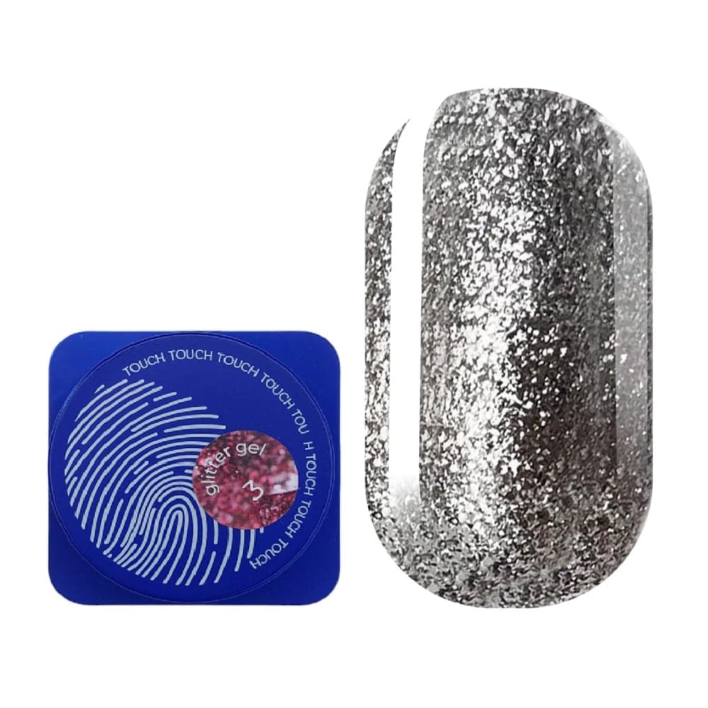 Глитерный гель Touch Glitter Gel №3, 5 мл — фото 1