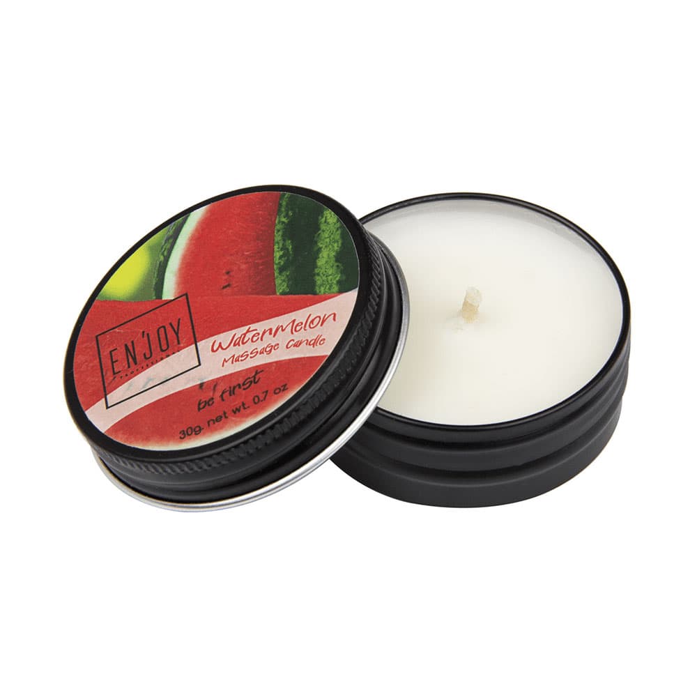 Масажна свічка Enjoy Professional (кавун), 30 гр. — фото 1