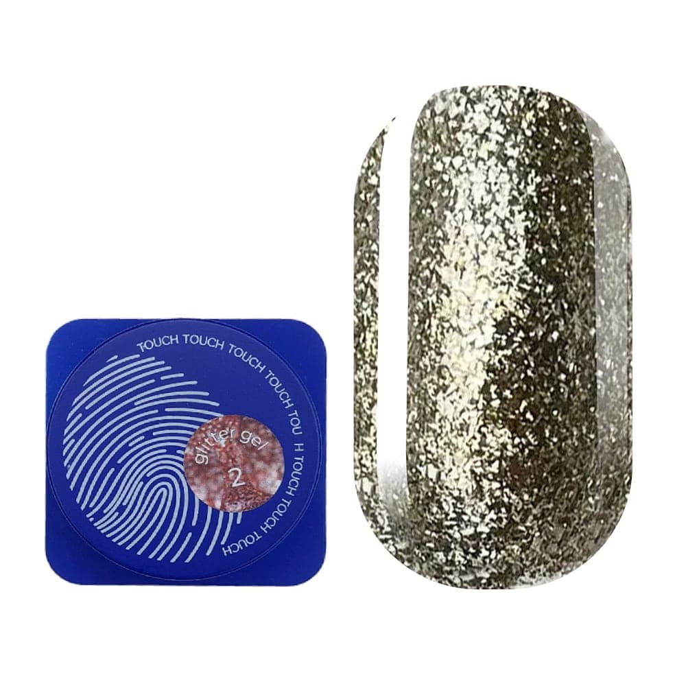 Глитерный гель Touch Glitter Gel №2, 5 мл — фото 1