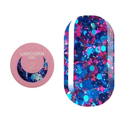 Гель LUNA Unicorn Gel №2, 5 мл — фото 1