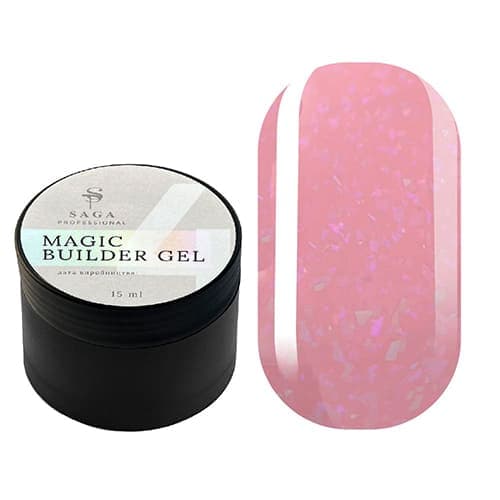 Гель SAGA Professional Builder Gel Magic 4, 15 мл — фото 1