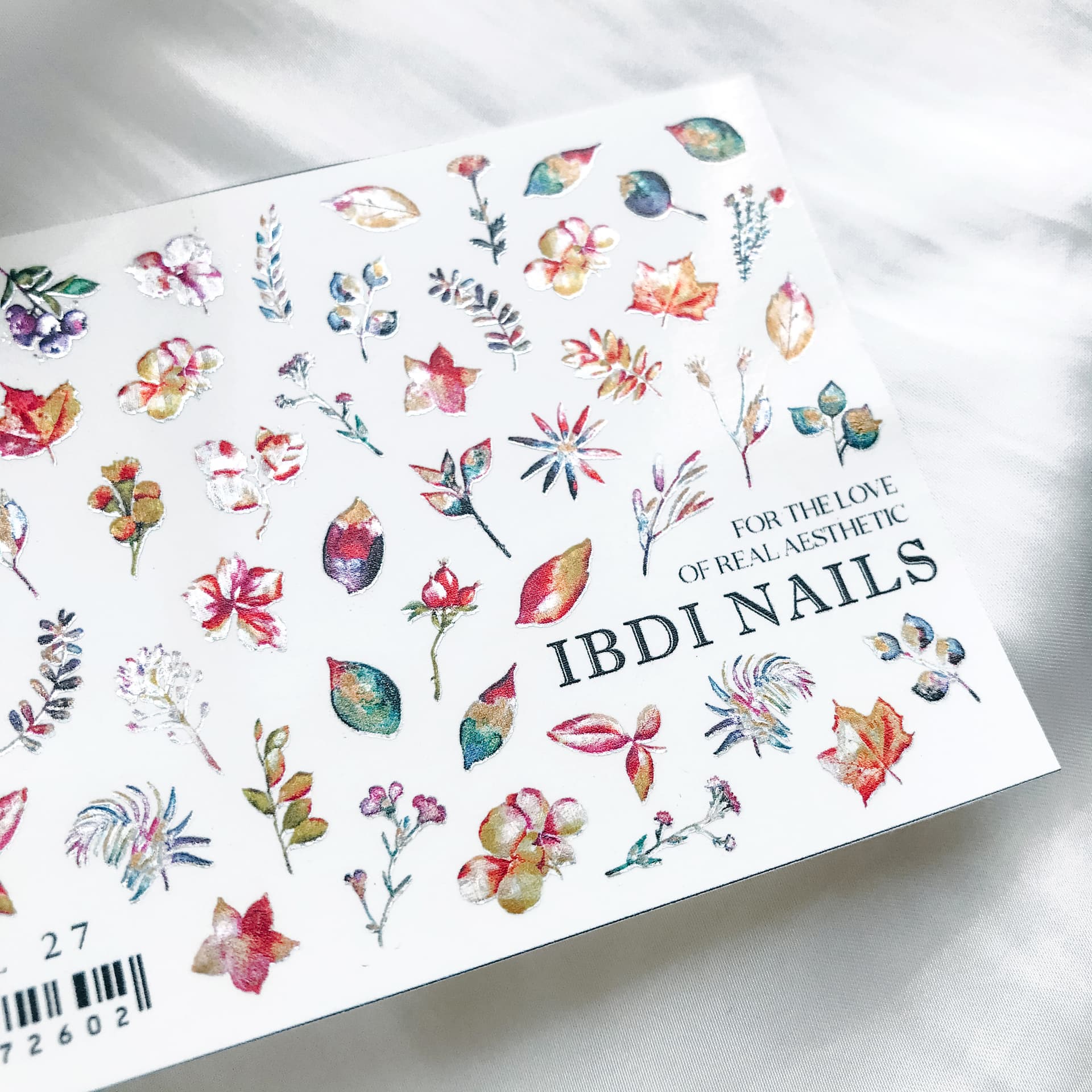Слайдер-дизайн фольгований IBDI NAILS AIR FOIL 27 — фото 1