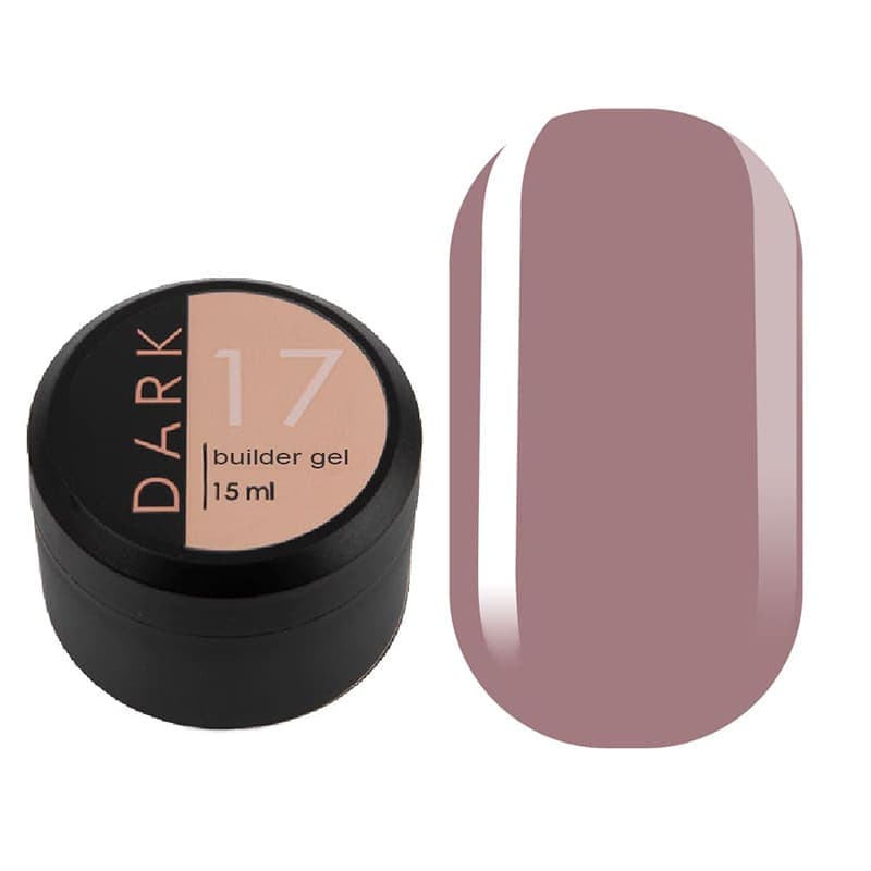 DARK Builder Gel №17, 15 ml — фото 1