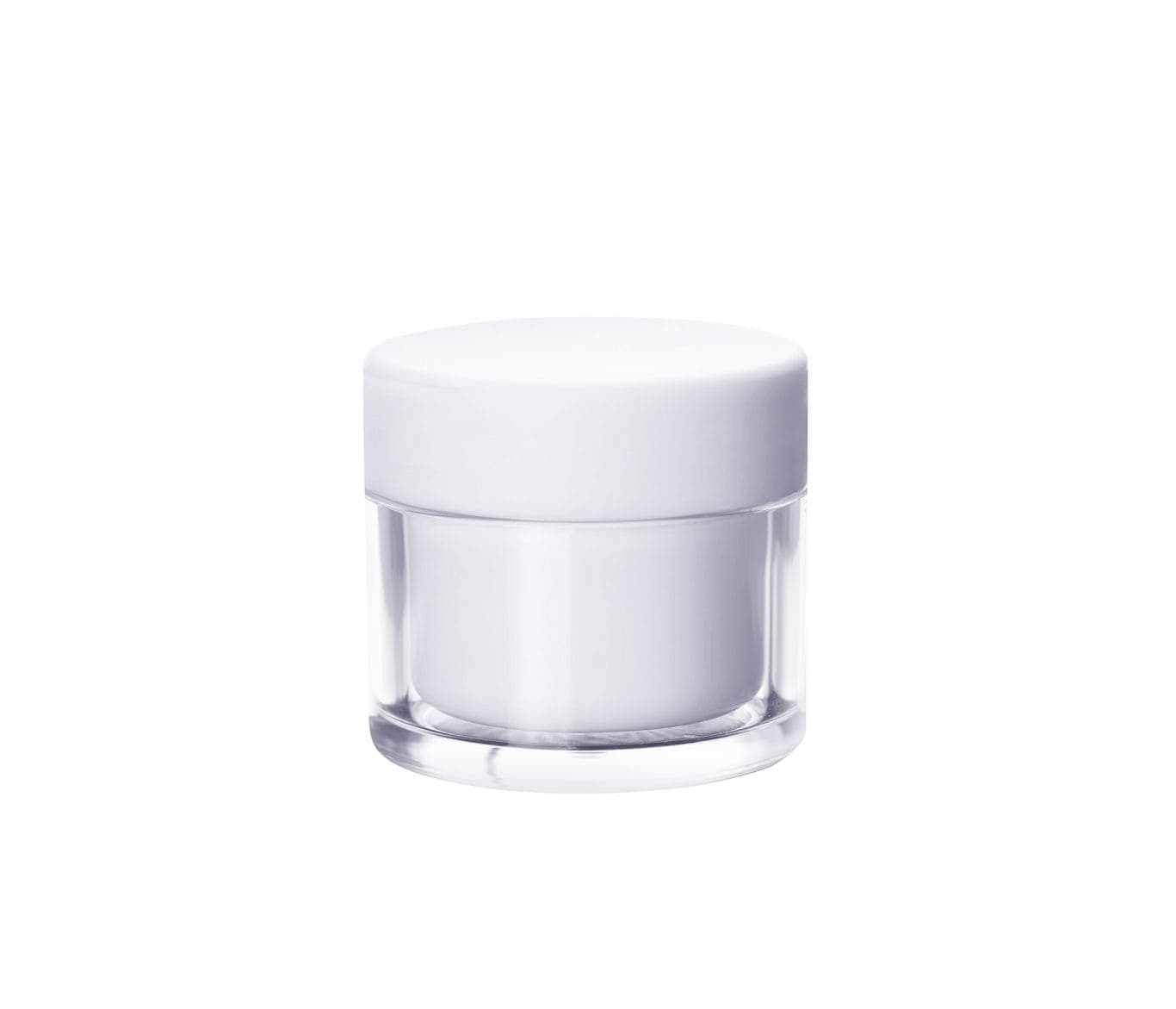 Банка порожня Делі біла, 30 мл — фото 1