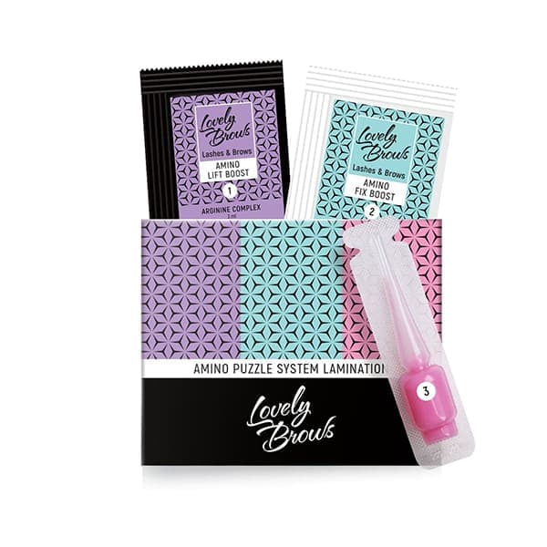 Набор для ламинирования бровей и ресниц MINI “Amino Puzzle System Lamination” — фото 1
