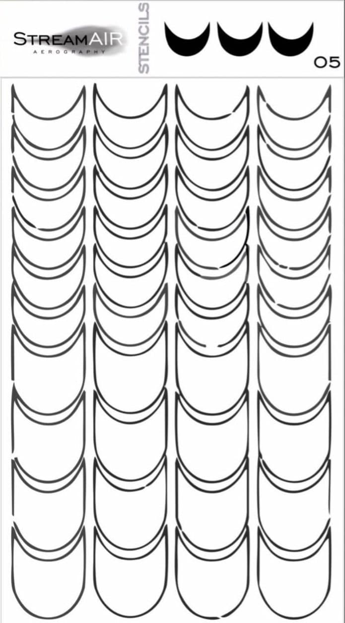 Трафарет для аерографії №5 — фото 1
