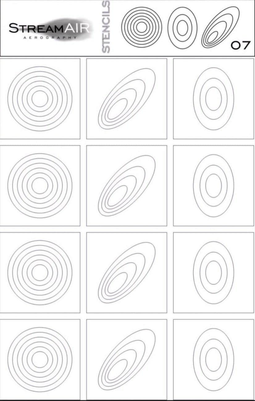 Трафарет для аэрографии №7 — фото 1